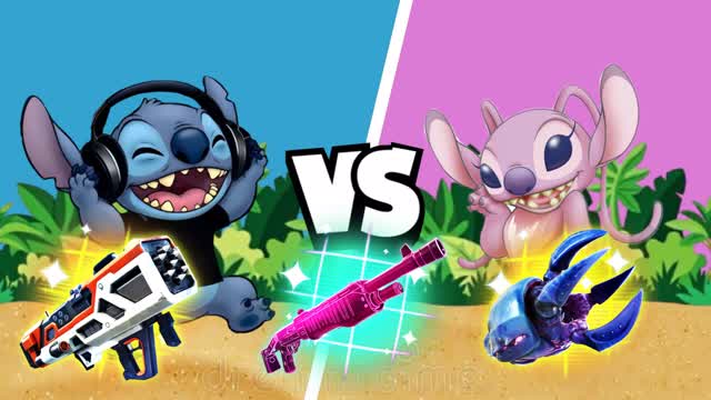 💙Stitch VS Angel💖