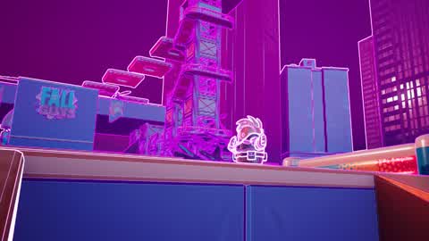 Fall Guys Neon Parkour