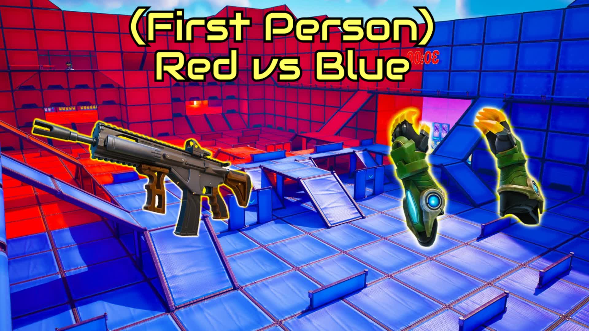 First Person Red Vs Blue!!!