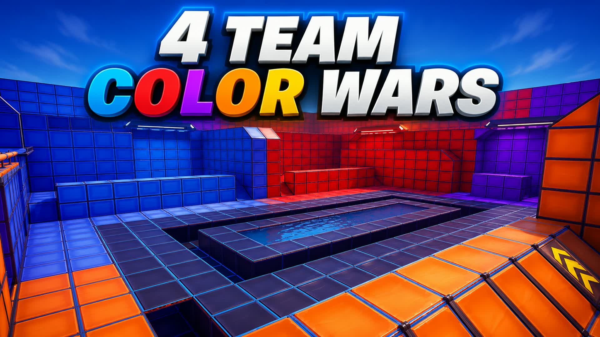 4 TEAM COLOR WARS š“šµš”š£