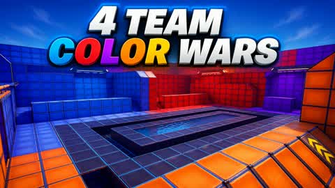 4 TEAM COLOR WARS 🔴🔵🟡🟣