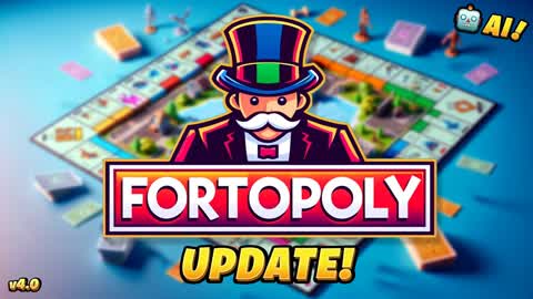 FORTOPOLY 🎩 BOARD MINIGAME MONOPOLY
