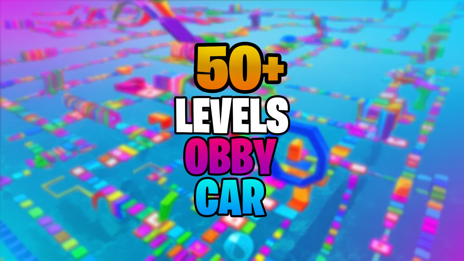 🌈OBBY CAR 50+🌈