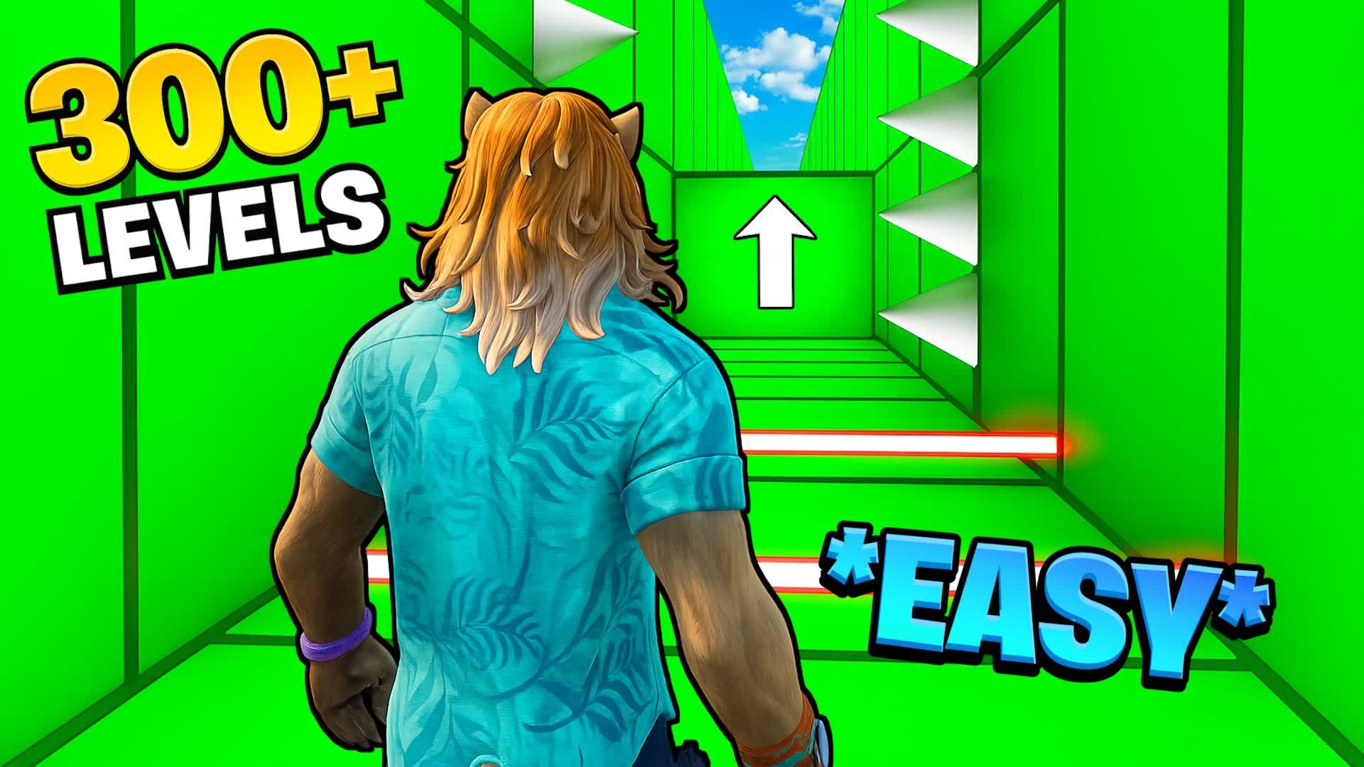 ⭐️ EASY DEFAULT PARKOUR 300+ ⭐️