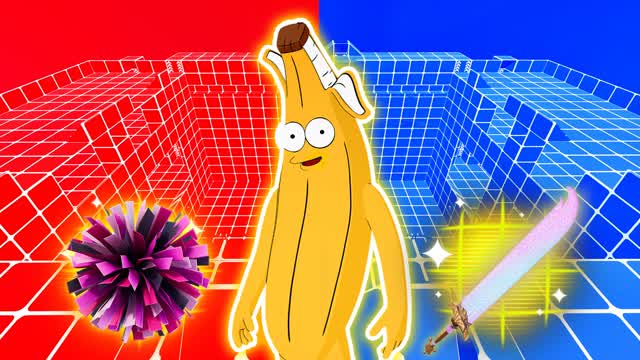 SUPER BANANA RED VS BLUE 🔴🔵