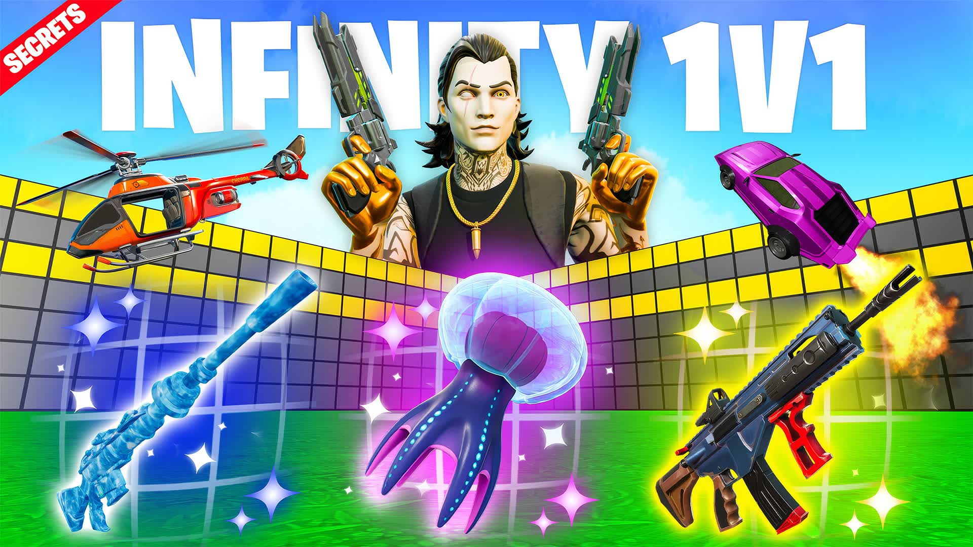 Infinity 1v1 all guns كل الاسلحة