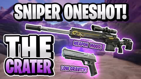 SNIPER ONE SHOT  🎯 THE SPACE CRATER