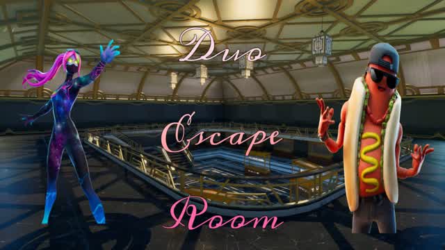 Duo escape room art deco