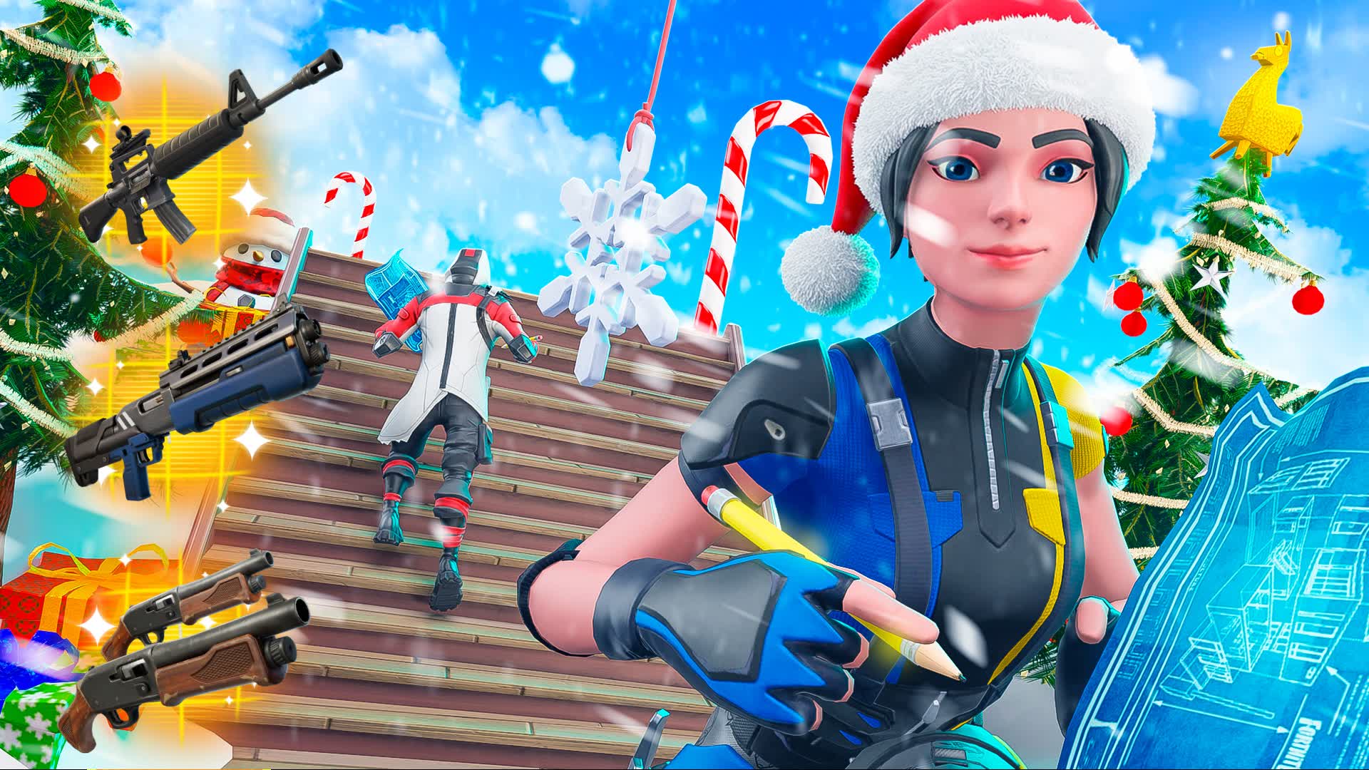 PARADISE 1V1 BUILD FIGHT [ALKAN]