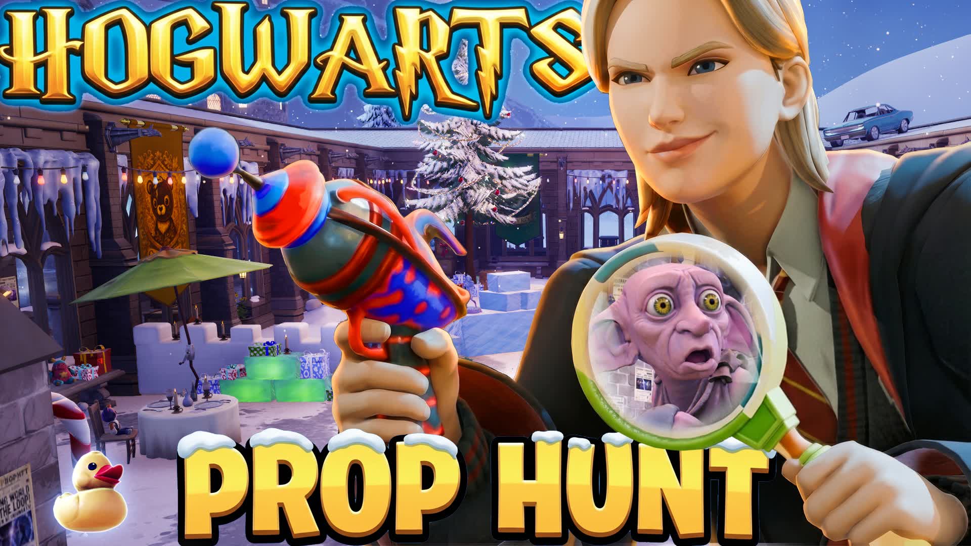 Hogwarts Christmas Prop Hunt