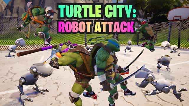 TURTLE CITY: ROBOT ATTACKđ„