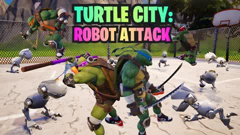 TURTLE CITY: ROBOT ATTACK💥