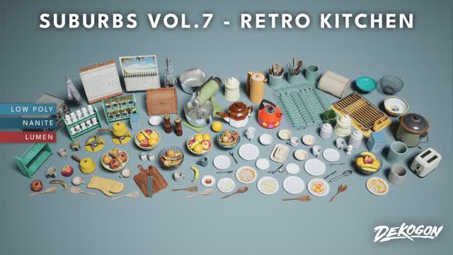 Suburbs VOL.7 - Retro Kitchen