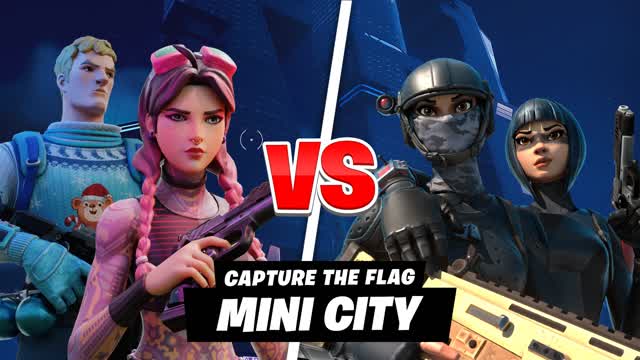 Capture 1 – Mini City – CTF – 8 vs 8