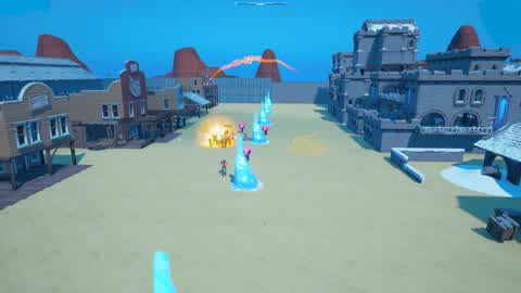 Knigths vs. Cowboys Zombie Rumble