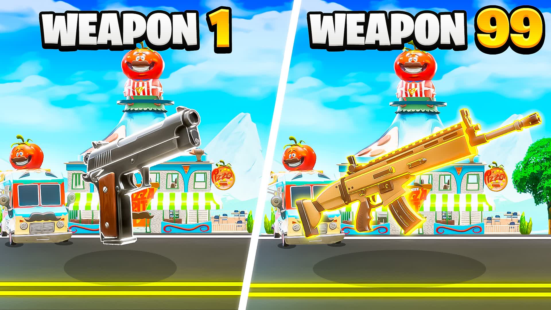 PIZZA NIGHT INFINITE GUN GAME 🍕