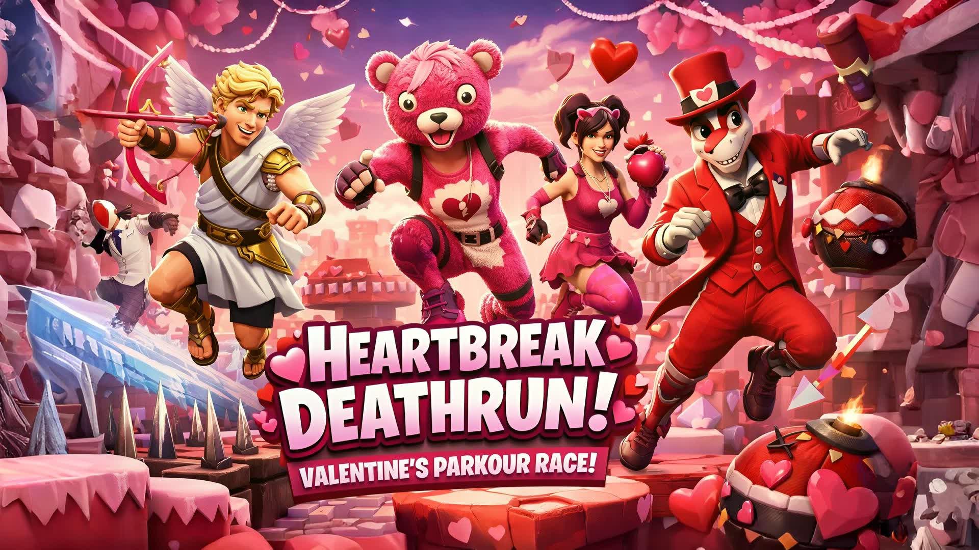 💕 バレンタインパルクール ❤️ ラブデスラン