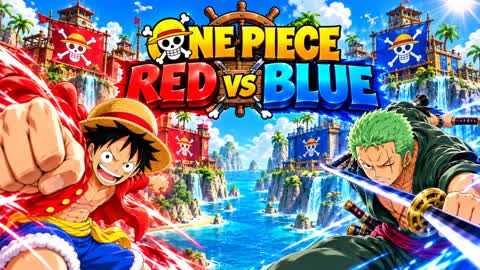 ONE PIECE RED VS BLUE 🔴🔵 RVB CRAZY