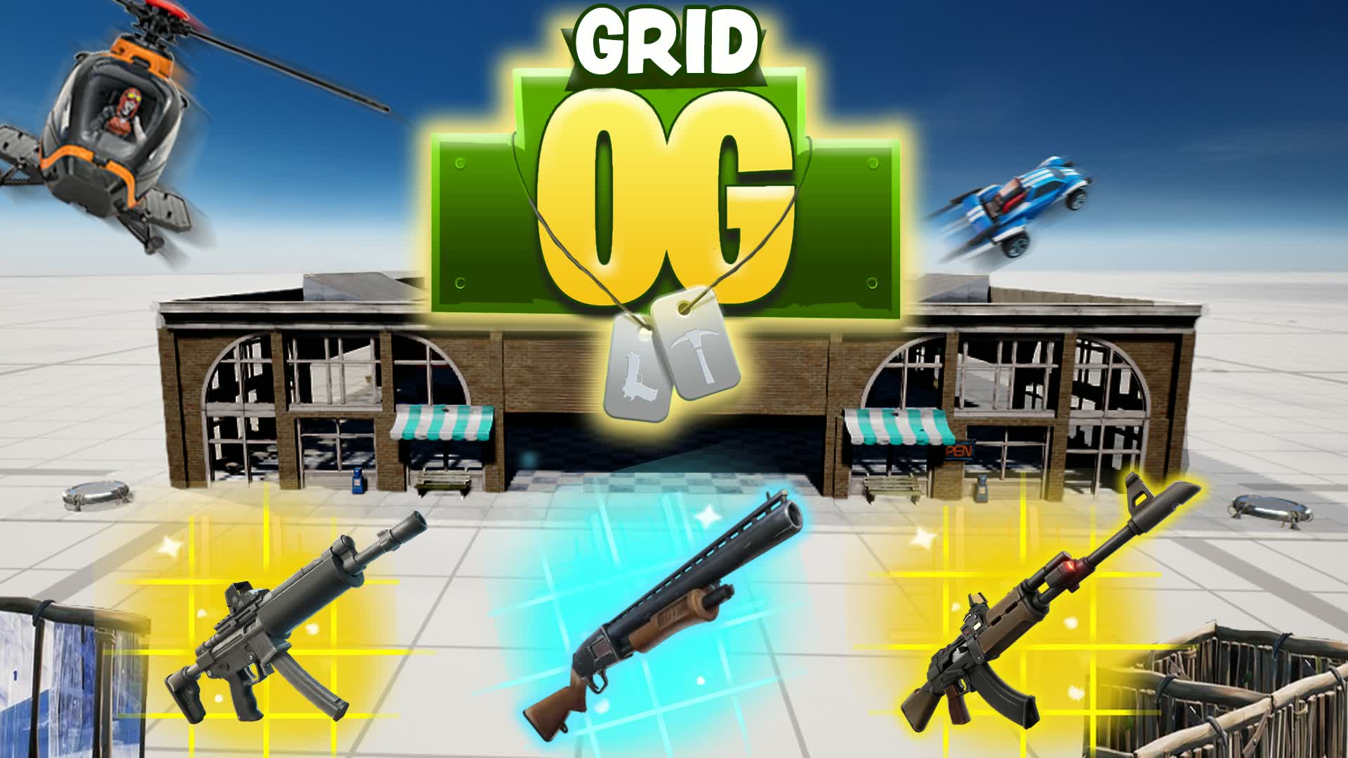 OG GRID - 1V1 WITH EVERY GUN