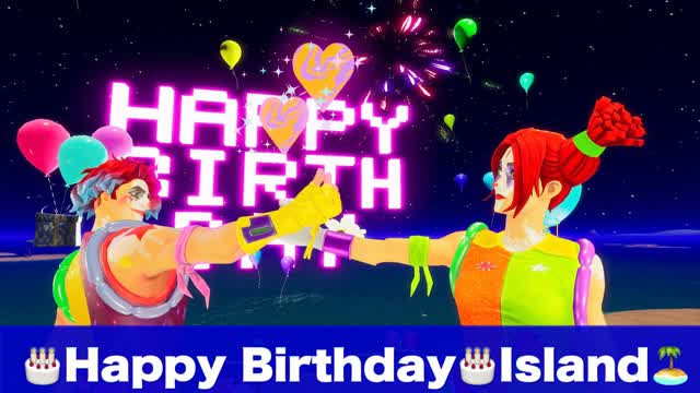 🎂Happy Birthday🎂Island🏝誕生日島