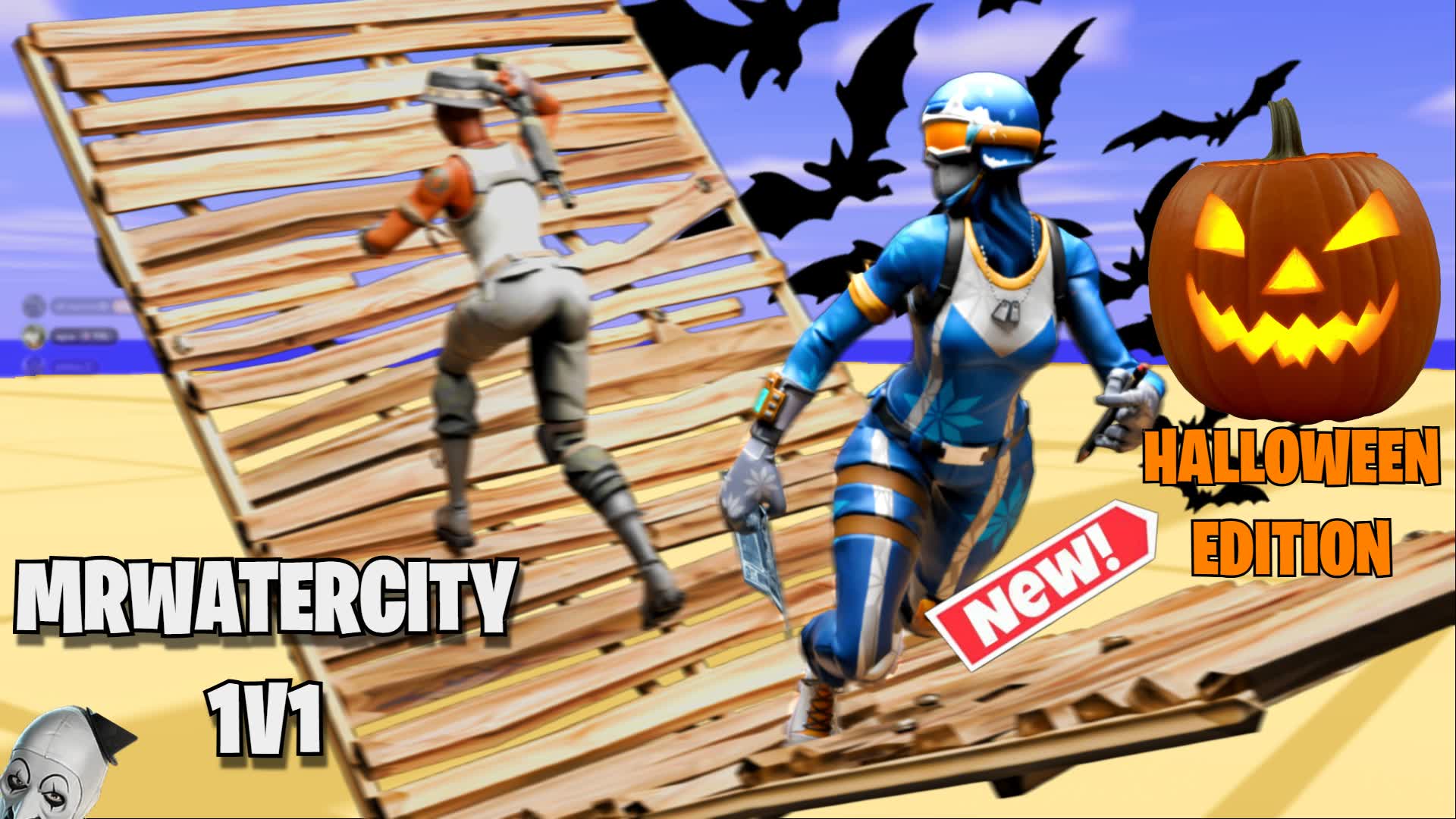 MRWATERCITY 1V1 MAP (200 PUMPS ON)🌊
