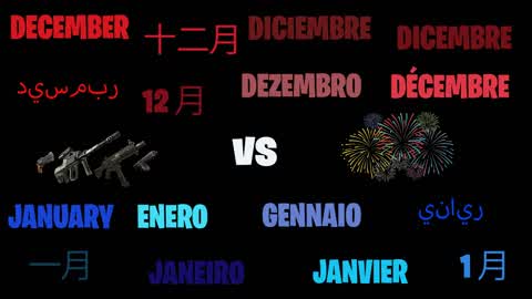 DECEMBER vs JANUARY 🎉 NEW YEAR'S PARTY