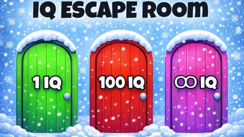 WINTER IQ ESCAPE ROOM❄️ IQ ESCAPE ROOM
