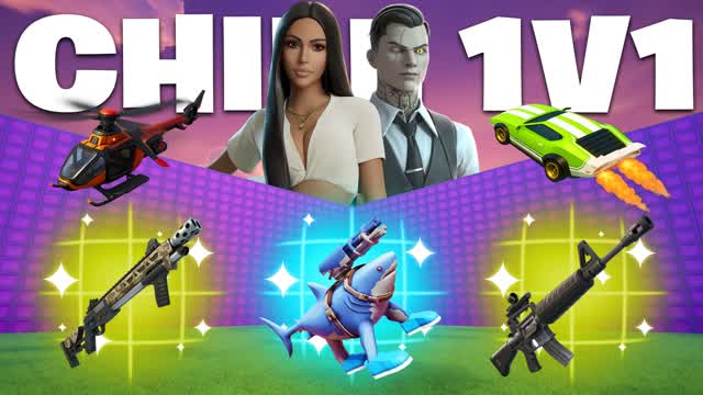 CHILL 1V1 - ALL GUNS & VEHICLES