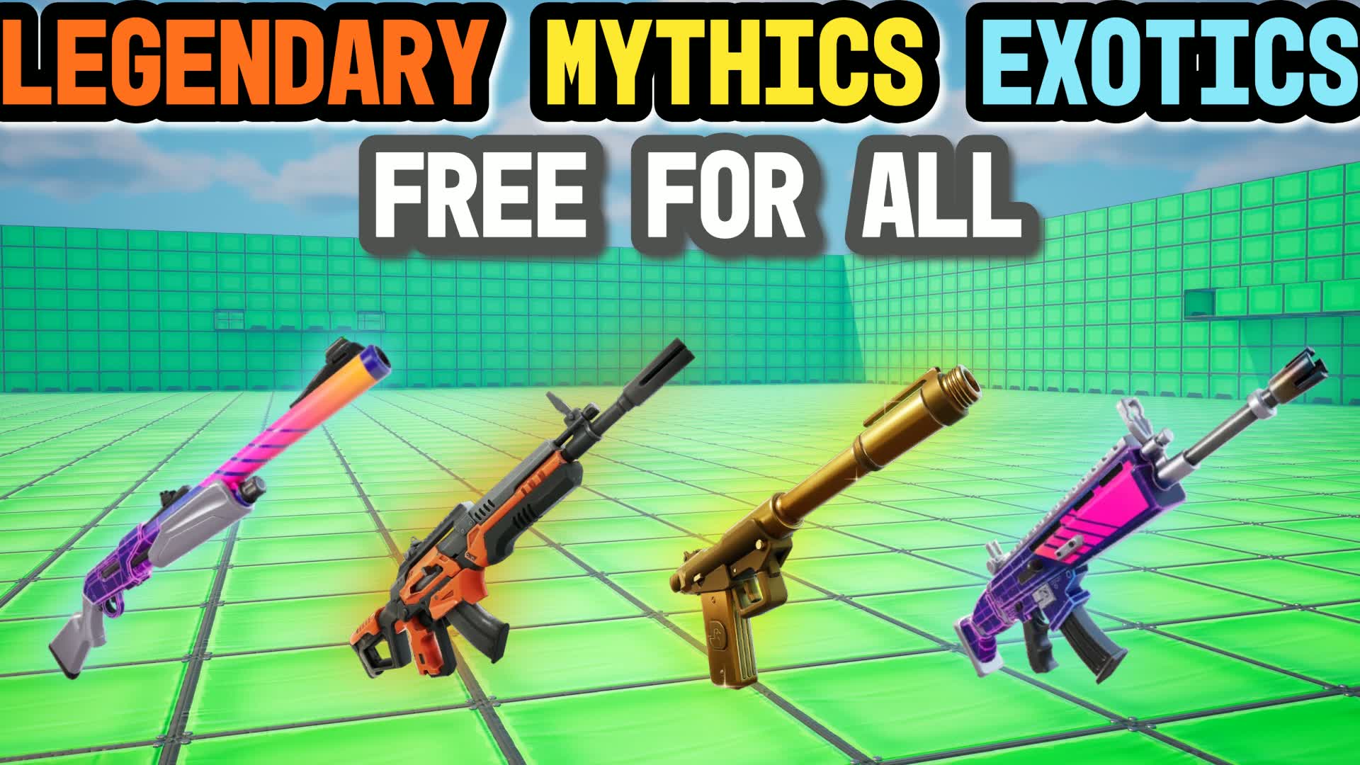 FREE FOR ALL LEGENDARYS AND MYTHICS