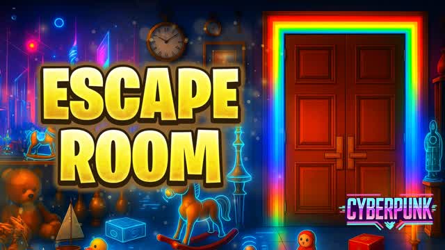 ESCAPE ROOM FIND TREASURES CYBERPUNK