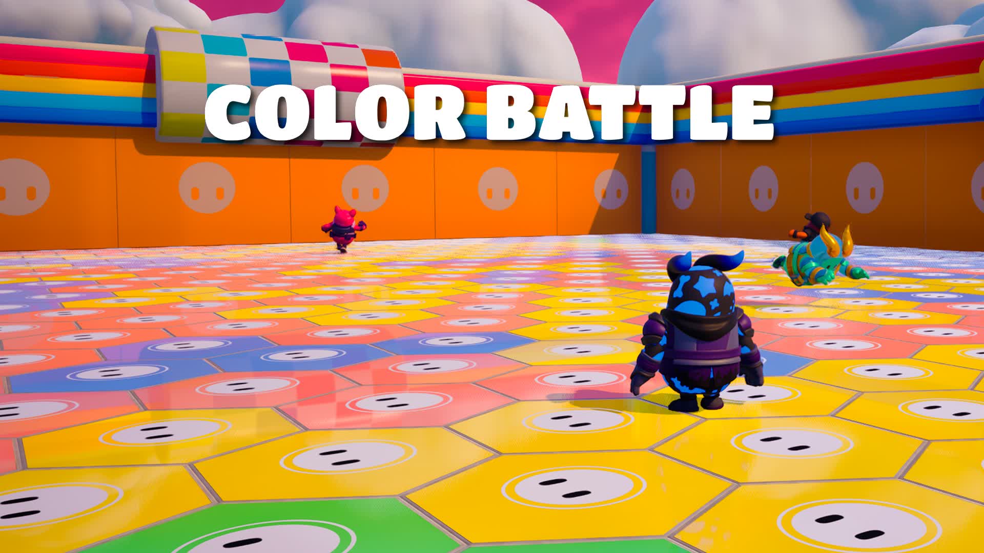 FALL GUYS COLOR BATTLE 🌈