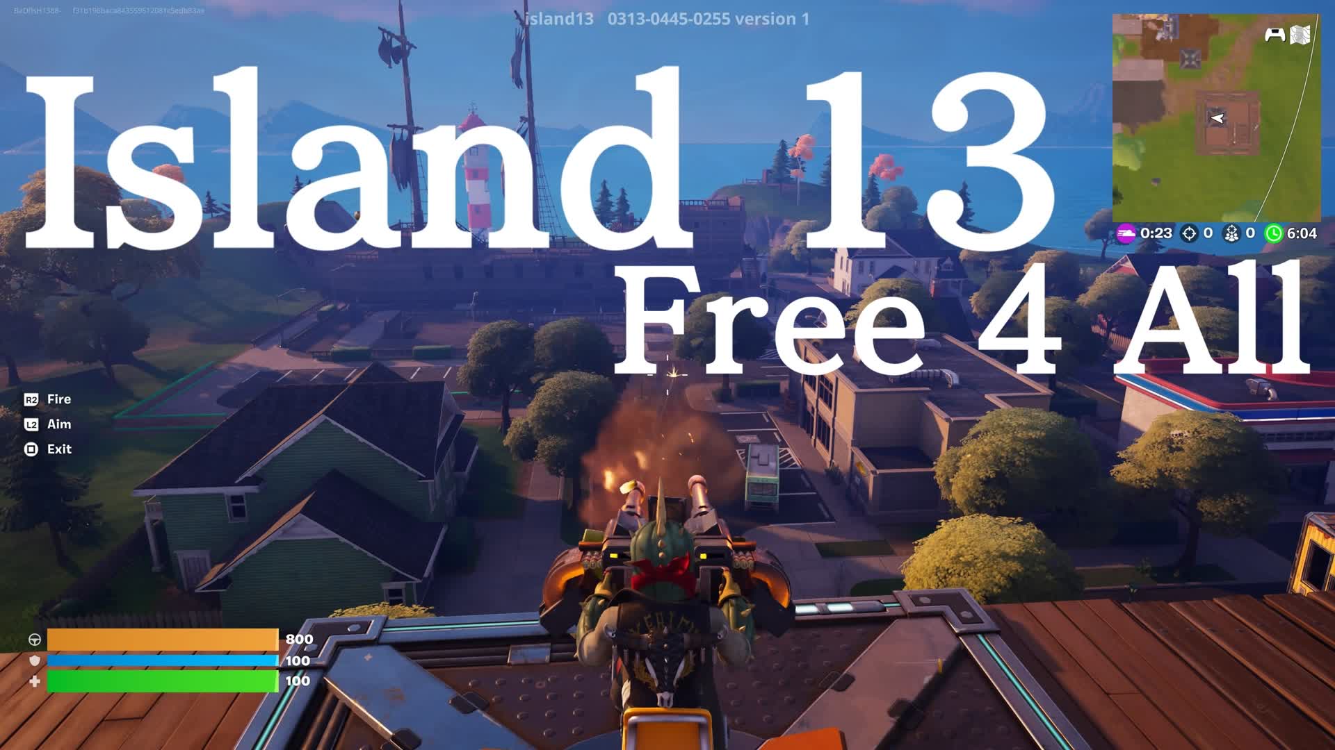 Island 13 Free for all