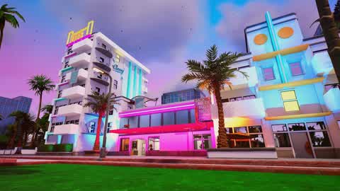 Miami Square social hub - 1985