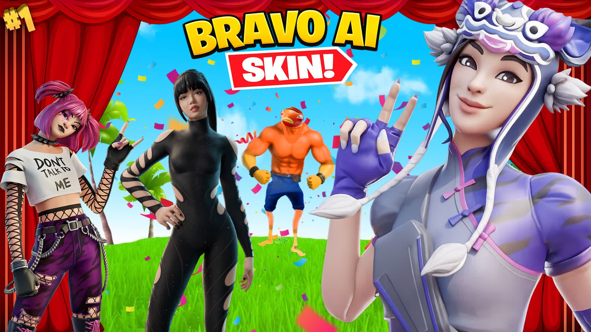 🥇Bravo ai skin🔥*best map*