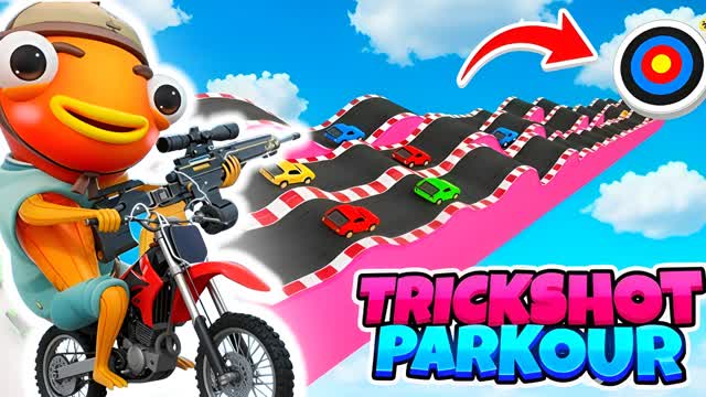 SUPER DRIVE TRICKSHOT PARKOUR 🎯 53+