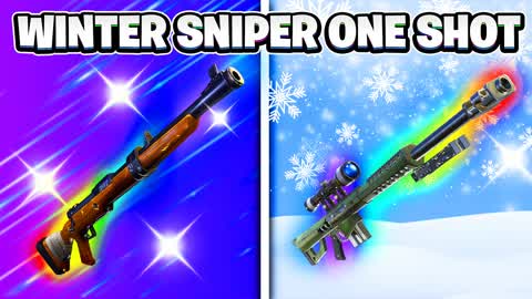 ❄️ WINTER SNIPER ONE SHOT 🎯FIRST PERSON