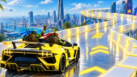 SUPER MEGA RAMP - CAR GAME