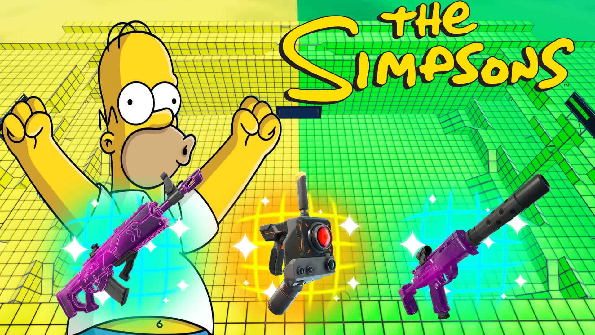 SIMPSON YELLOW VS GREEN🟡🟢