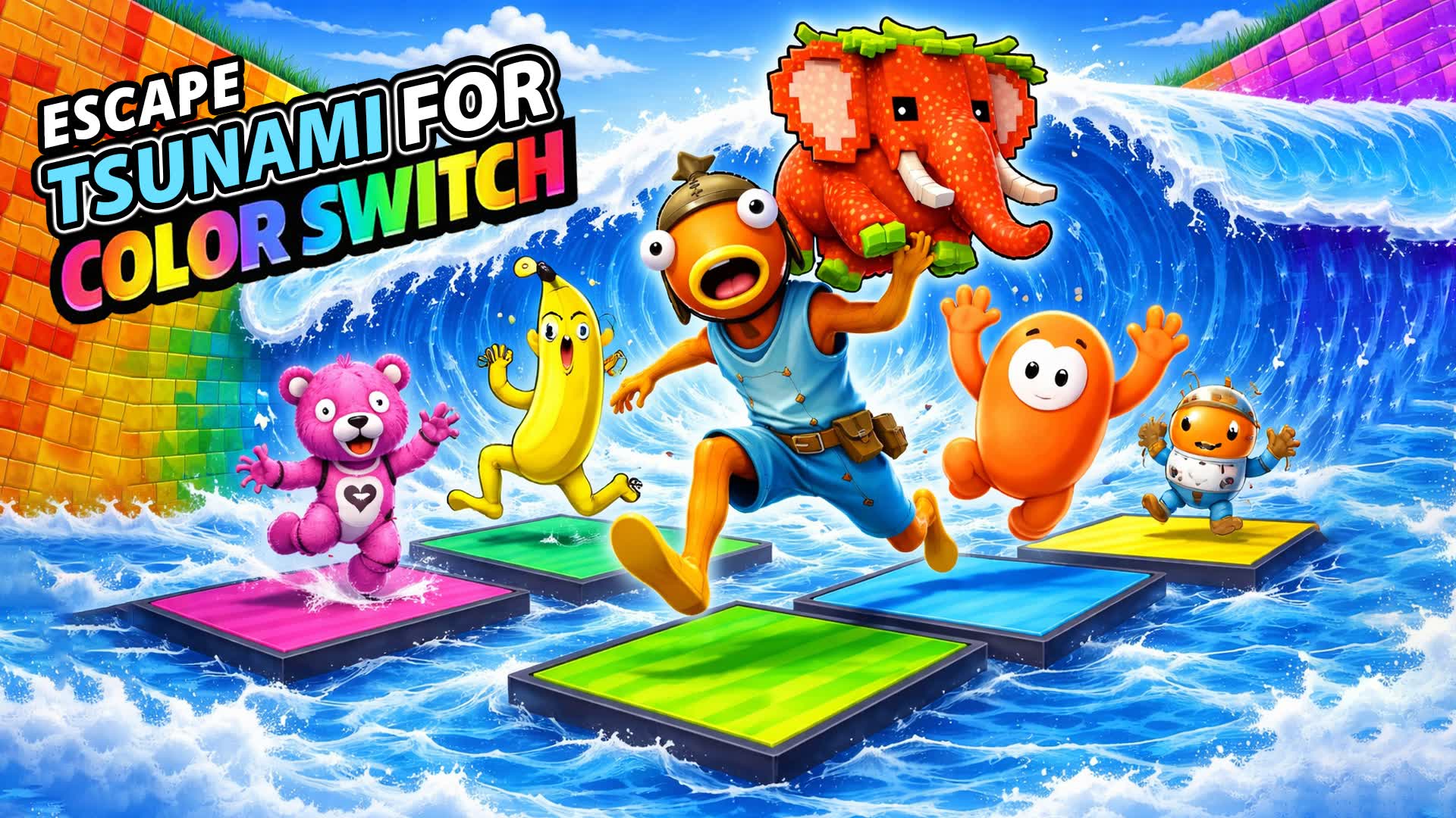 津波からの脱出 カラースイッチ ブレインロット用