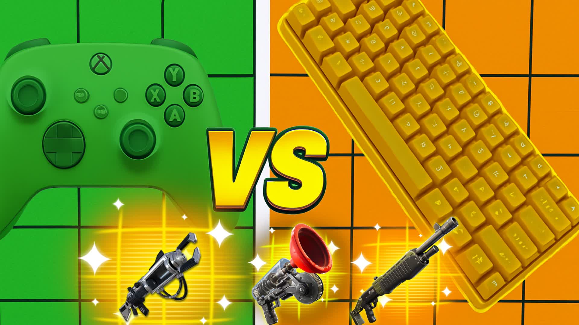 CONTROLLER VS MK 🌟 WOW RED VS BLUE 🔴🔵