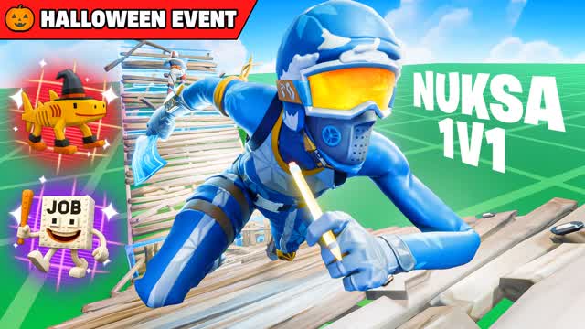 Nuksa 1v1v1 Build Fights 🎃