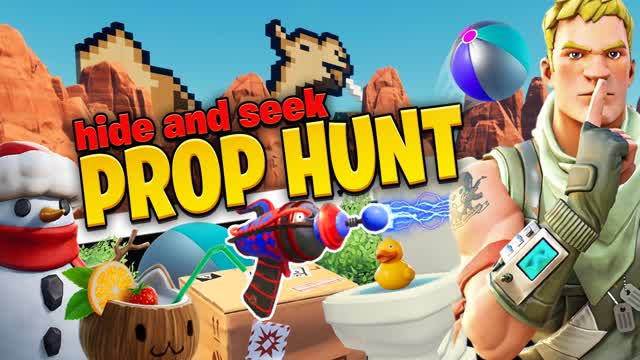🐪 PROP HUNT 🍌 HIDE AND SEEK ⛄