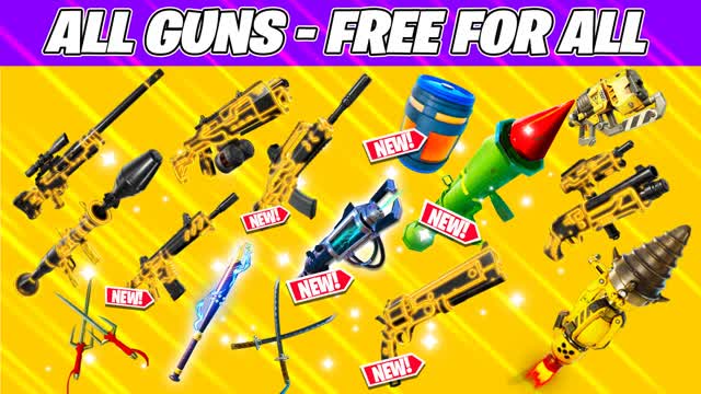 ISLAND ALL GUNS - FREE FOR ALL 💥