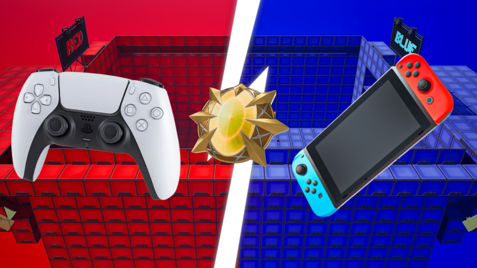 EXPLOSIVE RED VS BLUE 🔴🔵