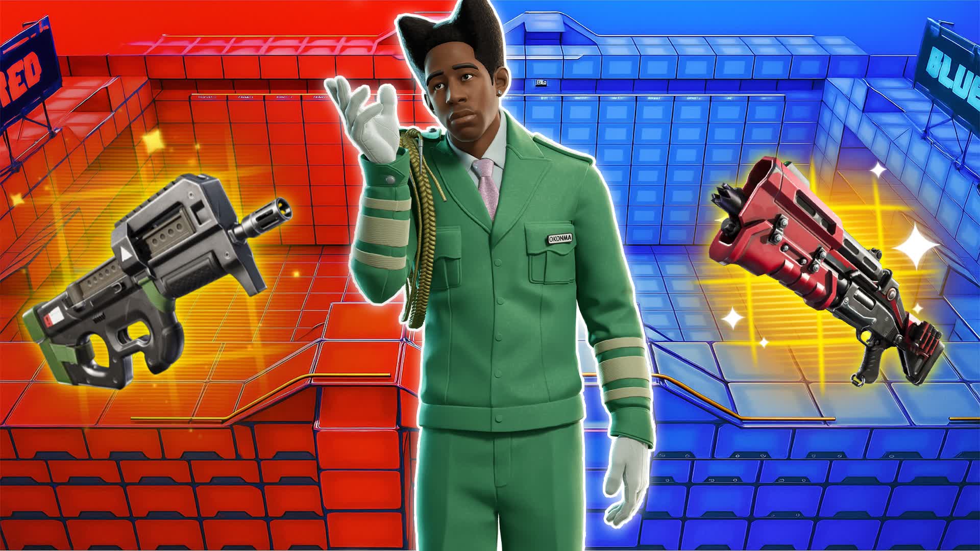 pros red vs blue 🔴🔵TT