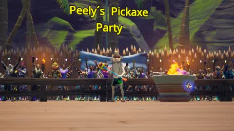 Peely's Pickaxe Party Island
