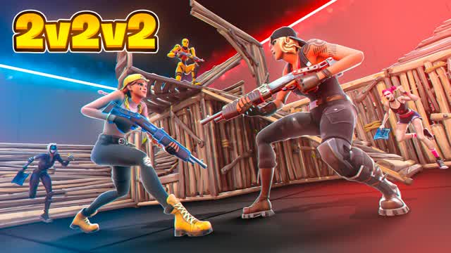 2v2v2 Piece Control & Box Fights Arenas