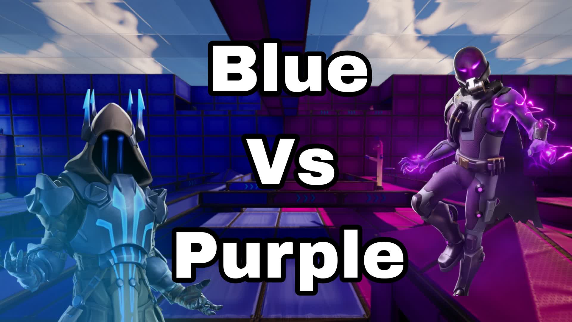 Pro Blue Vs Purple 5838-5066-8447 by yesimnick - Fortnite Creative Map ...