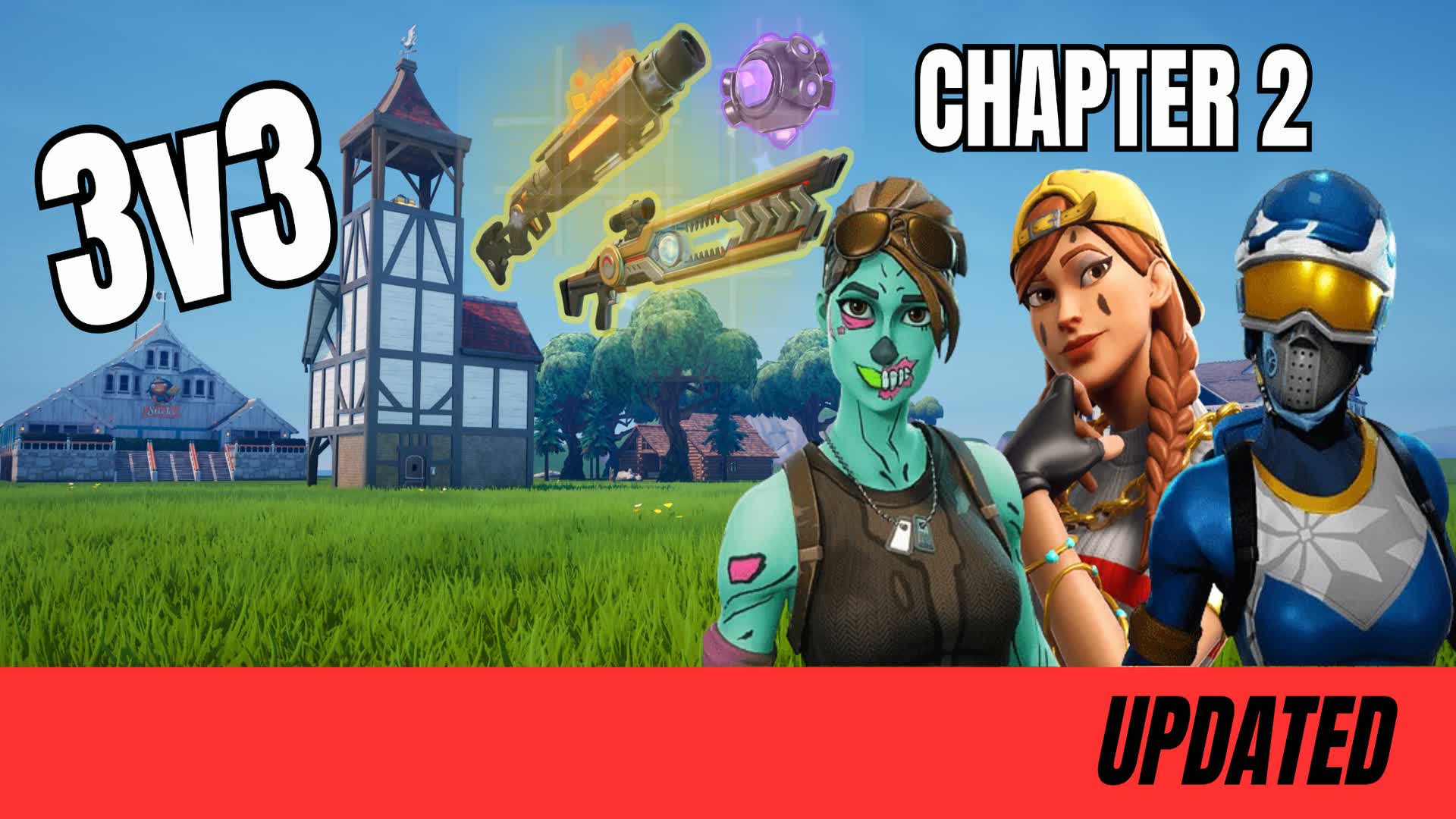 チャプター2リアルスティック🌀 - 3対3