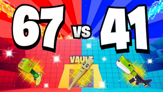 67 VS 41⭐[RED VS BLUE]